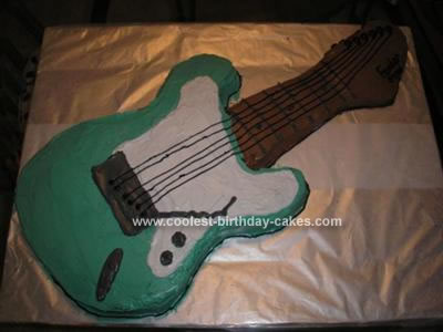 18th Birthday Cake on Coolest Guitar Cake 75