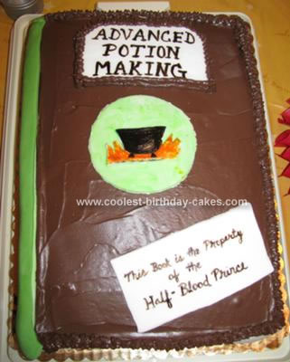 Harry Potter Birthday Cakes on Coolest Harry Potter And The Half Blood Prince Cake 6