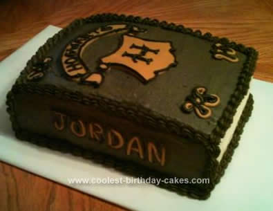 Homemade Birthday Cake on Coolest Harry Potter Cake 16