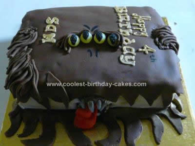 Harry Potter Birthday Cake on Coolest Harry Potter Monster Book Cake 18