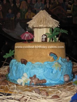Luau Birthday Cakes on Coolest Hawaiian Island Cake 25