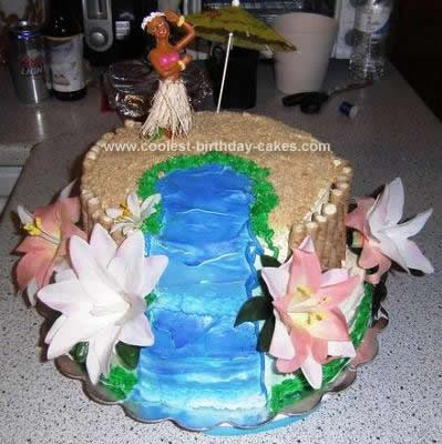 Hawaiian Birthday Cakes on Coolest Hawaiian Themed Cake 54
