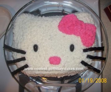  Kitty Birthday Cakes on Hello Kitty Cut Outs
