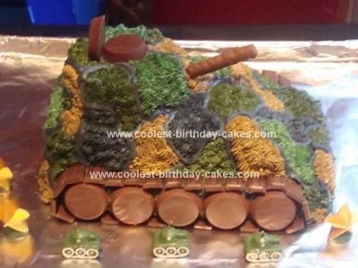 Army Birthday Party Ideas on Coolest Homemade Army Tank Birthday Cake 68