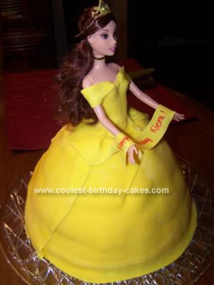 Fondant Birthday Cakes on Coolest Homemade Belle Birthday Cake 20