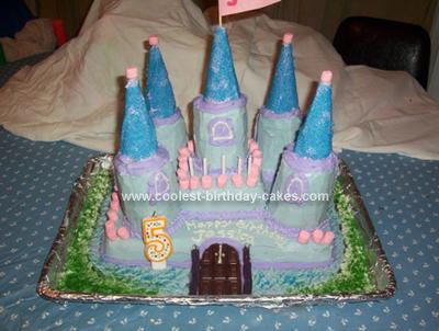 Sugar Free Birthday Cake on Coolest Homemade Castle Birthday Cake 360