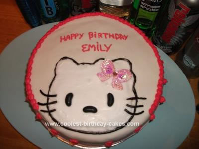  Kitty Birthday Cakes on Coolest Homemade Hello Kitty Birthday Cake 132
