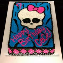 Monster Birthday Cake on Monster High Birthday Party   Pinterest  Ashley Is Using Pinterest  An