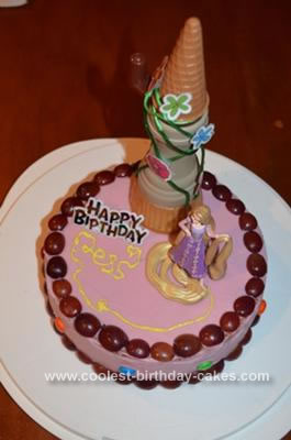 Tangled Birthday Cakes on Coolest Homemade Tangled Rapunzel Birthday Cake 32