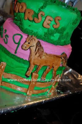 Horse Birthday Cake on Coolest Horse Birthday Cake Design 90