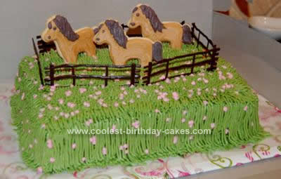 Horse Birthday Cakes on Wrote  In My Part Of The World August 1st Was The Horses Birthday