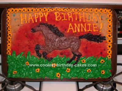 Simple Birthday Cakes on Coolest Horse Cake 41