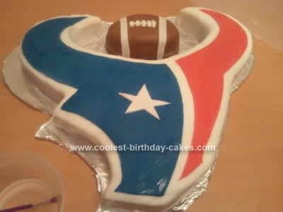 Birthday Cakes Houston on Coolest Houston Texans Football Cake Design 116