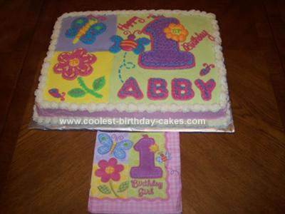 1st birthday cake pictures for girls. (Alabama). Homemade Hugs and