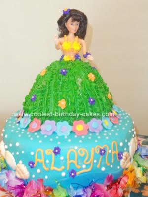 Girly Birthday Cakes on Coolest Hula Girl Birthday Cake 27