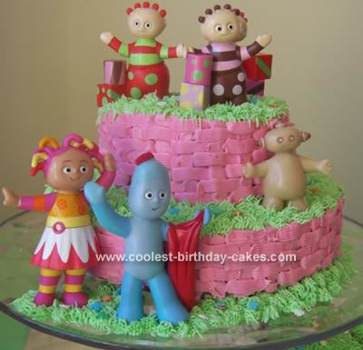 Cake Toppers  Birthdays on Coolest In The Night Garden Cake 3