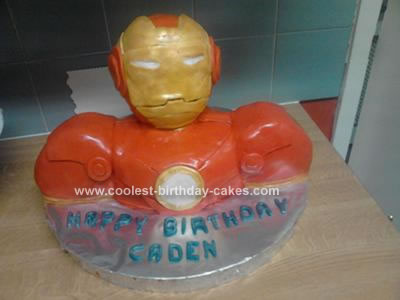 Cool Birthday Cakes on Coolest Iron Man Cake 9