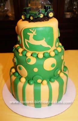 John Deere Birthday Cakes on Coolest John Deere Birthday Cake 63