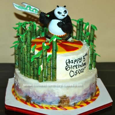 Homemade Birthday Cake on Coolest Kung Fu Panda Cake 6