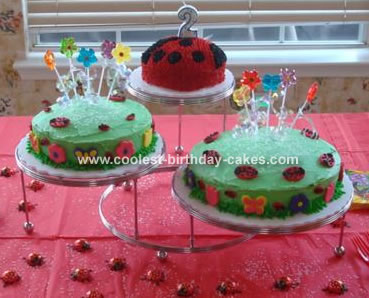 Captain America Birthday Cake on Ladybug Birthday Party Ideas