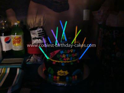 Birthday Party Ideas Year   on Coolest Laser Tag Birthday Cake 3