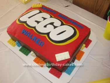 Story Birthday Cakes on Coolest Lego Birthday Cake 47