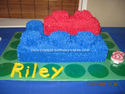 Lego Birthday Cakes on Coolest Lego Cake 21