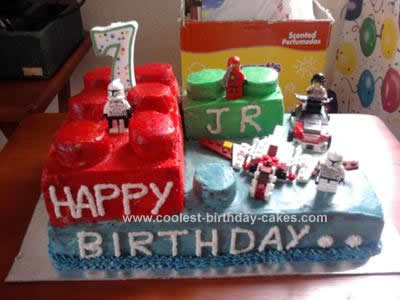 Lego Birthday Cake on Coolest Lego Cake 66