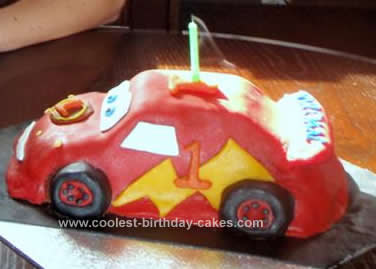 Kids Birthday Cake on Coolest Lightning Mcqueen Birthday Cake 133