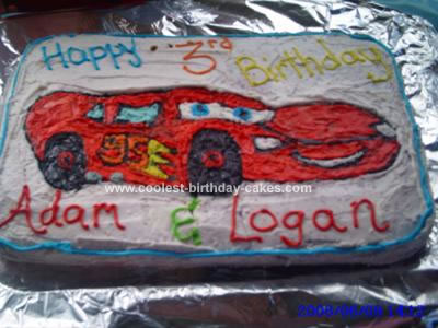 Lightning Mcqueen Birthday Cake on Coolest Lightning Mcqueen Birthday Cake 83