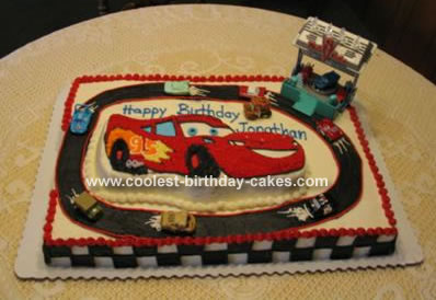  Birthday Cake on Coolest Lightning Mcqueen Cake 10