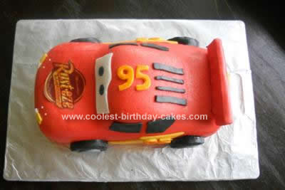 Lightning Mcqueen Birthday Cake on Coolest Lightning Mcqueen Cake 143
