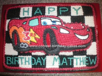 Lightning Mcqueen Birthday Cake on Coolest Lightning Mcqueen Cake 46