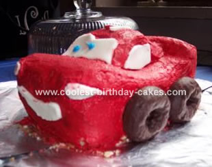Lightning Mcqueen Birthday Cake on Coolest Lightning Mcqueen Cake 48