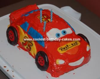 Lightning Mcqueen Birthday Party on Coolest Lightning Mcqueen Cake 65
