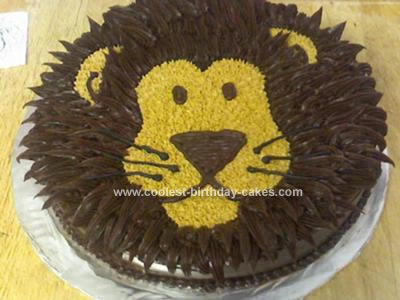  Birthday Cakes on Coolest Lion Birthday Cake 22