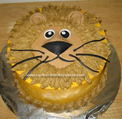 Coolest Lion Birthday Cake 24. by Susan D. (Kalispell, Montana)