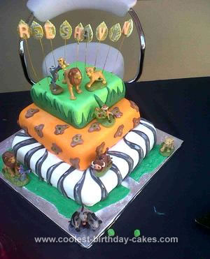 Coolest Lion King Cake 7