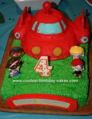 Baby Einstein Birthday Party on Coolest Little Einsteins Cake 12