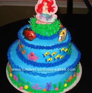 Images Birthday Cakes on Coolest Little Mermaid Birthday Cake 134