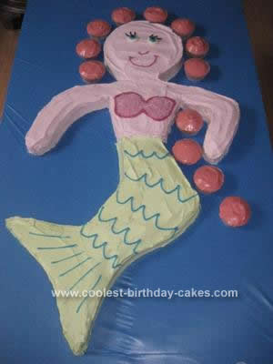 Ariel Birthday Cake on Coolest Little Mermaid Birthday Cake 136