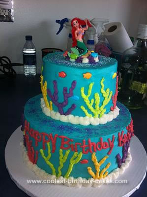 Club Bakery Birthday Cakes on Mermaid Birthday Cake On Coolest Little Mermaid Birthday Cake 153