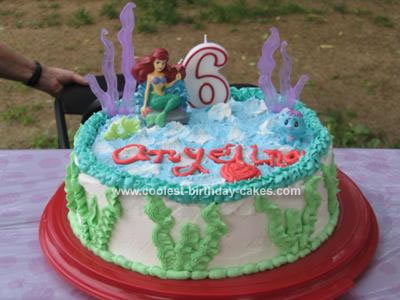 Girl Birthday Party on Coolest Little Mermaid Birthday Cake 73