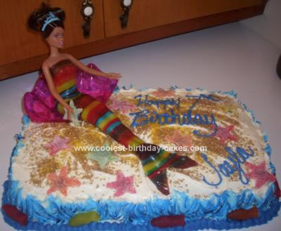 Castle Birthday Cake on Coolest Little Mermaid Birthday Cake 82
