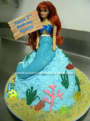  Mermaid Birthday Cake on Coolest Little Mermaid Birthday Cake 94