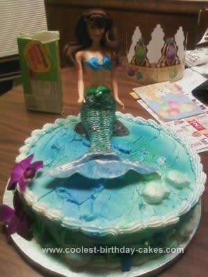 Birthday Cake Martini on Coolest Little Mermaid Cake 131