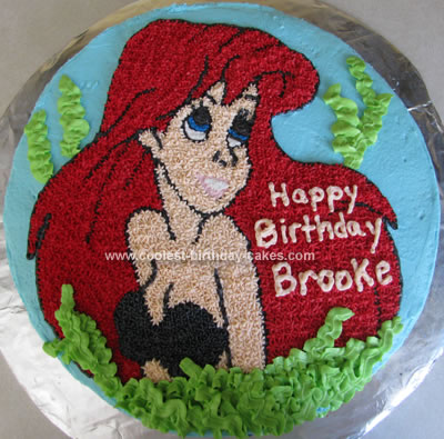 Ariel Birthday Cake on Coolest Little Mermaid Cake 68