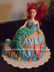 Ariel Birthday Cake on Pin Coolest Little Mermaid Cake 145 Cake On Pinterest