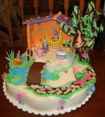 Birthday Cake  on Www Little Petshops    Pictures Of Petshops To Color