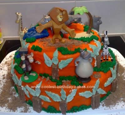 Coolest Birthday Cakes on Coolest Madagascar Birthday Cake Design 12